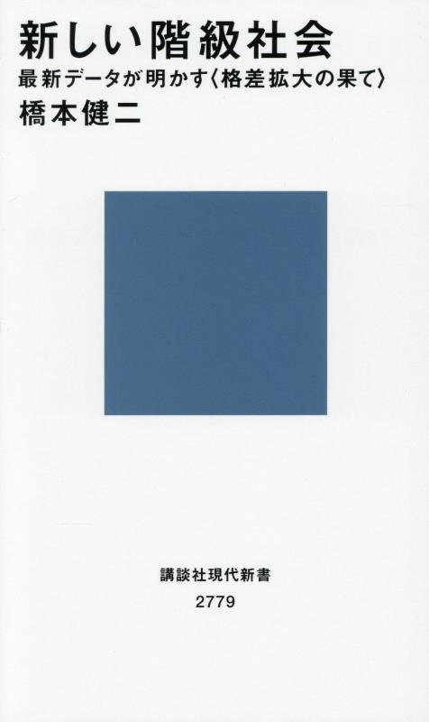 新しい階級社会　最新データが明かす＜格差拡大の果て＞　　（講談社現代新書）