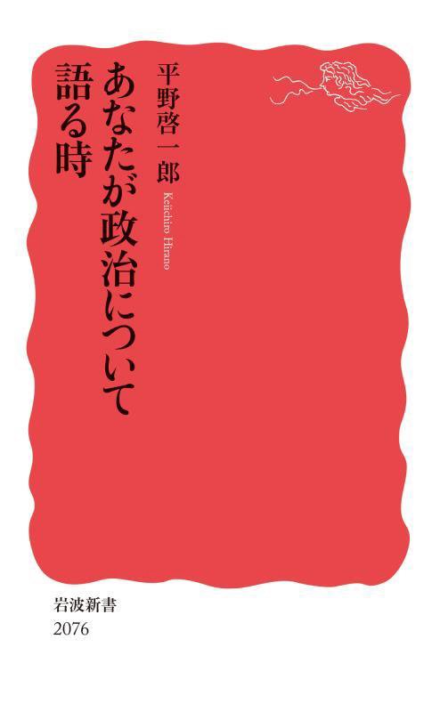 あなたが政治について語る時　　（岩波新書　新赤版）