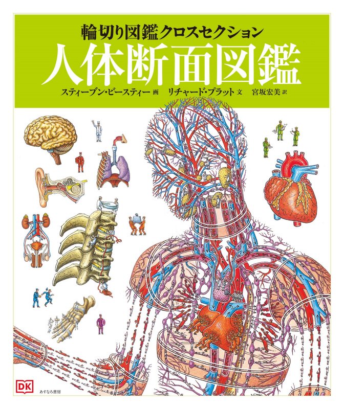 人体断面図鑑　　（輪切り図鑑クロスセクション）